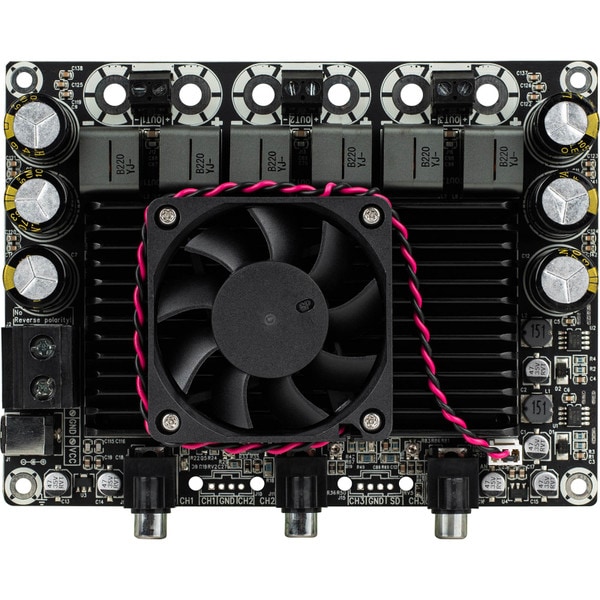Main product image for WONDOM AA-AB33312 2x200W+1x400W Class D Audio Ampli 320-3350